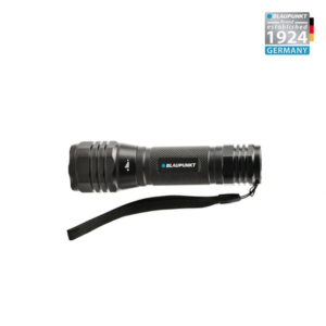 Lanternă LED tactică neagră cu zoom ajustabil și mâner antialunecare, BT-FL8060, Blaupunkt, 300 lumeni - Becuri LED